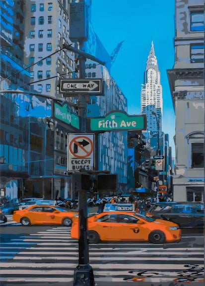 Marco Barberio - 'Fifth Avenue' - Original Art