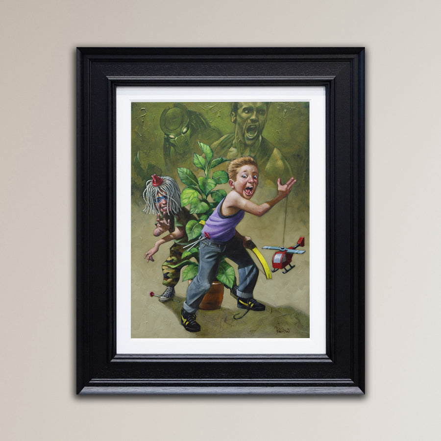 Craig Davison  - 'Get To Da Choppa!'- Framed Limited Edition