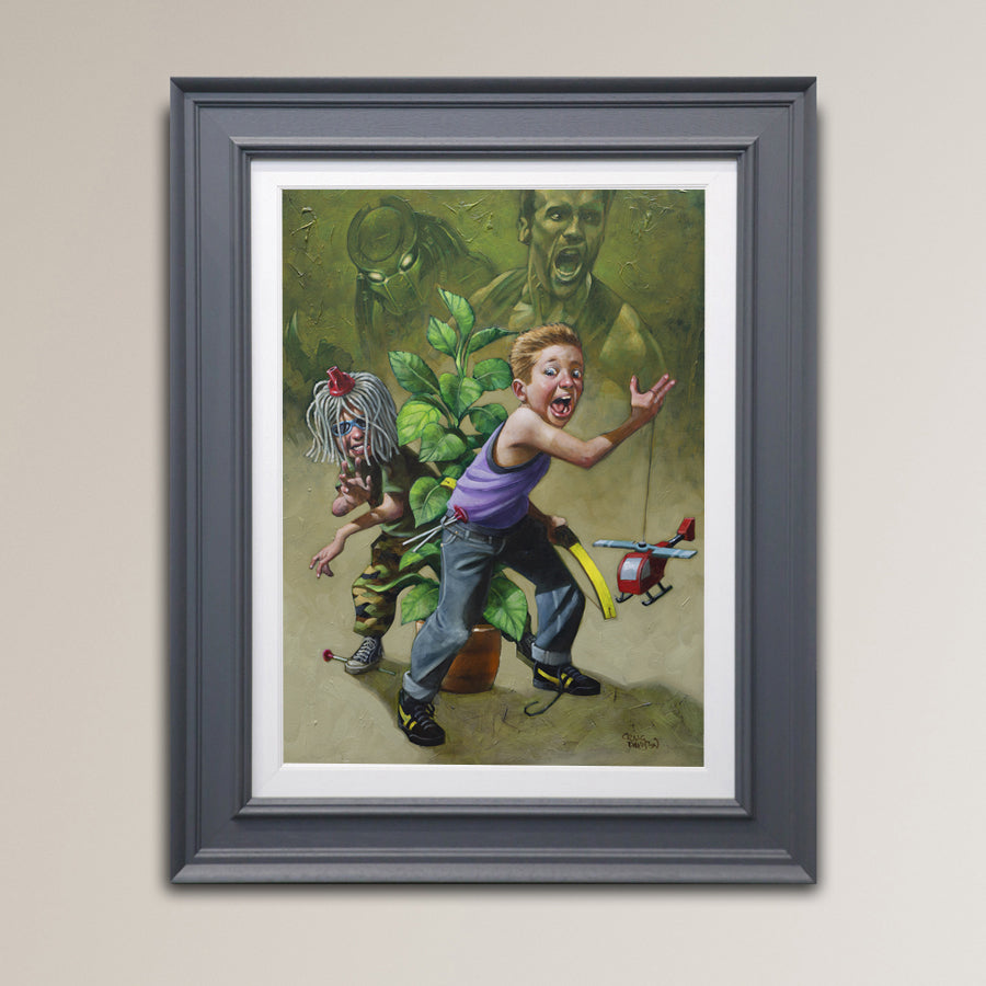 Craig Davison  - 'Get To Da Choppa!'- Framed Limited Edition