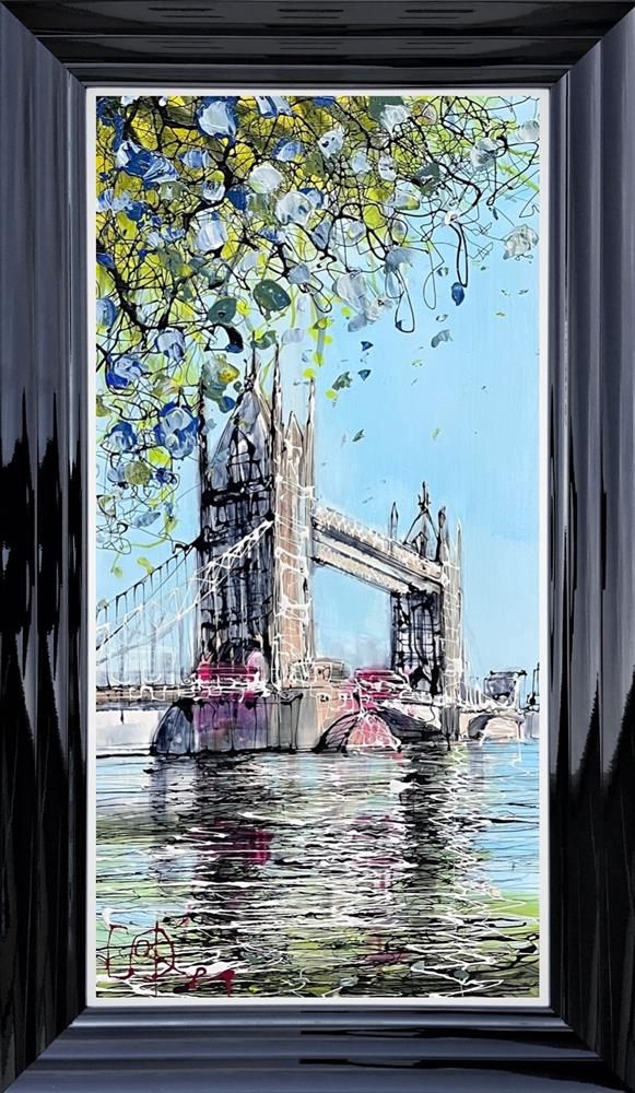 Nigel Cooke - 'Tower Days'  - Framed Original Artwork