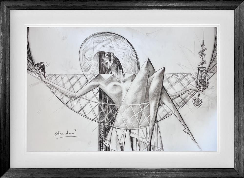 Andrei Protsouk - 'Inter-Nets' - Framed Original Art