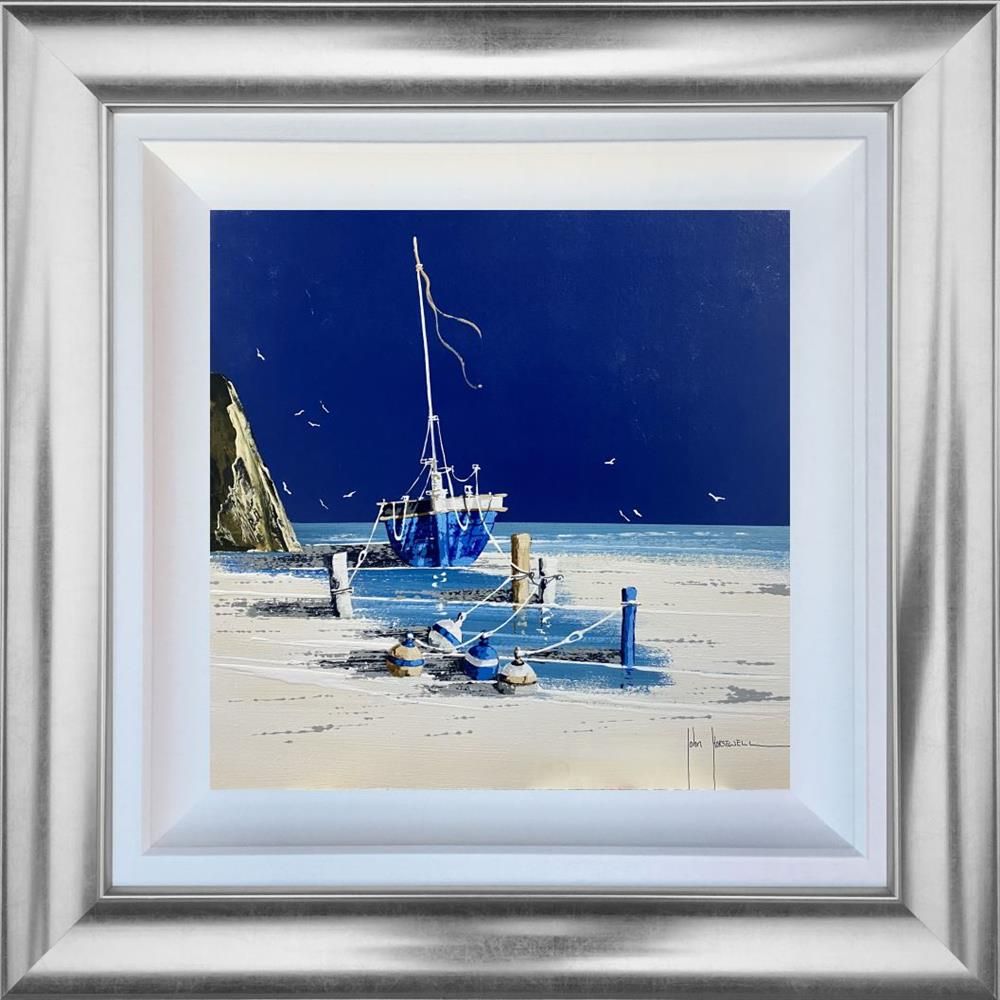 John Horsewell - 'Seaside Serenity' - Framed Original Artwork