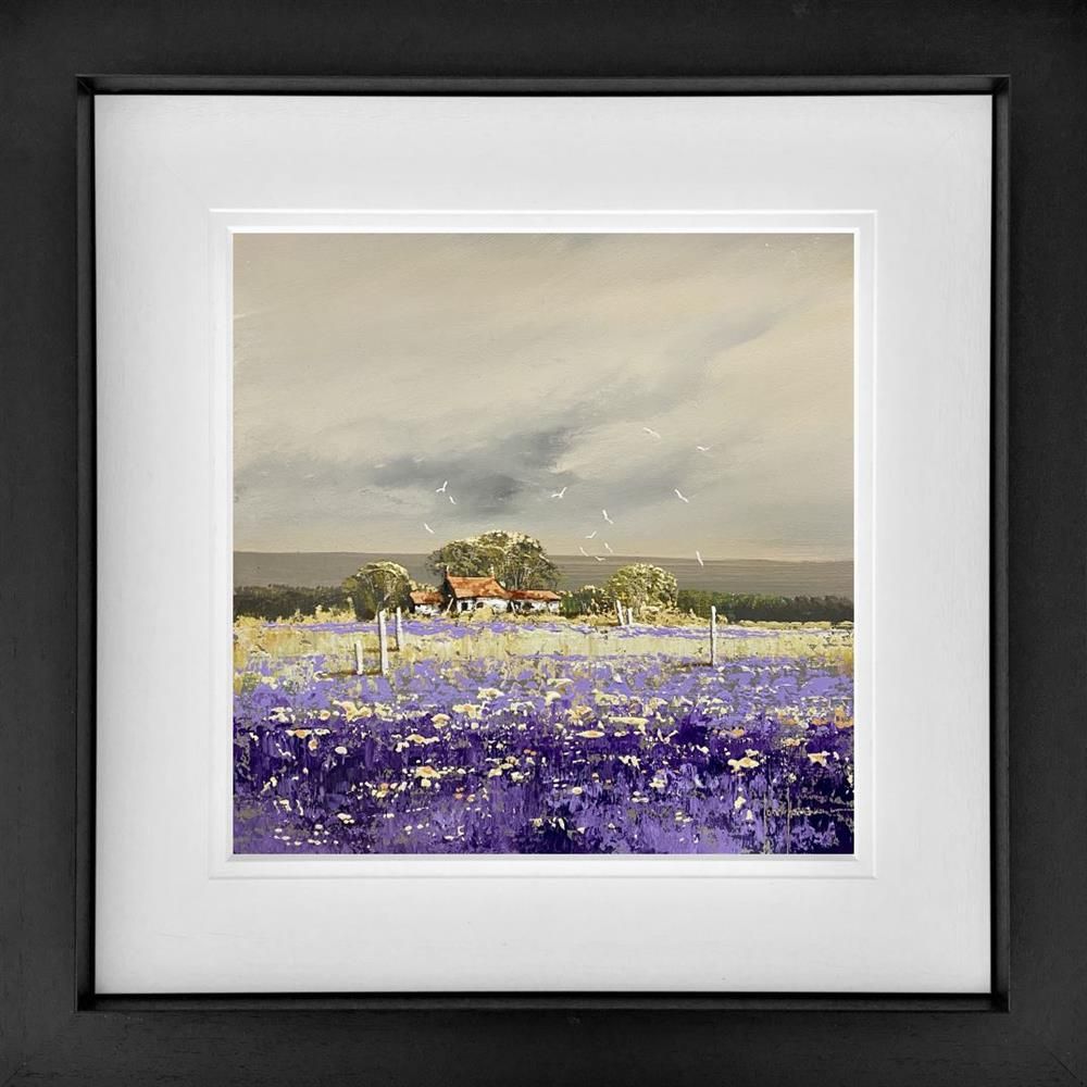 John Horsewell - 'Violet Vista' - Framed Original Artwork