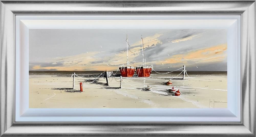 John Horsewell - 'Sunset Shores' - Framed Original Artwork