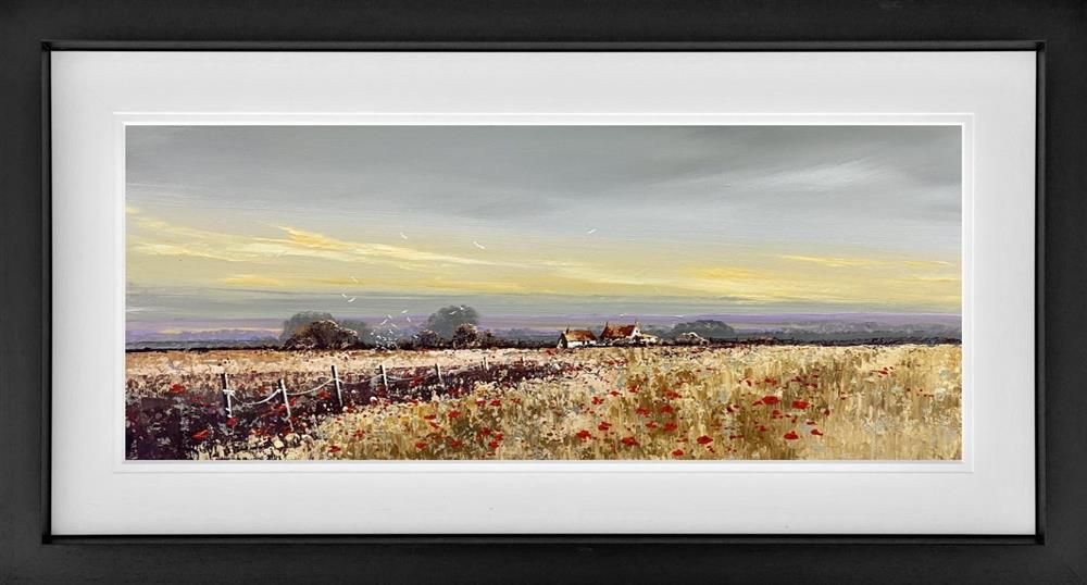 John Horsewell - 'Golden Fields' - Framed Original Artwork