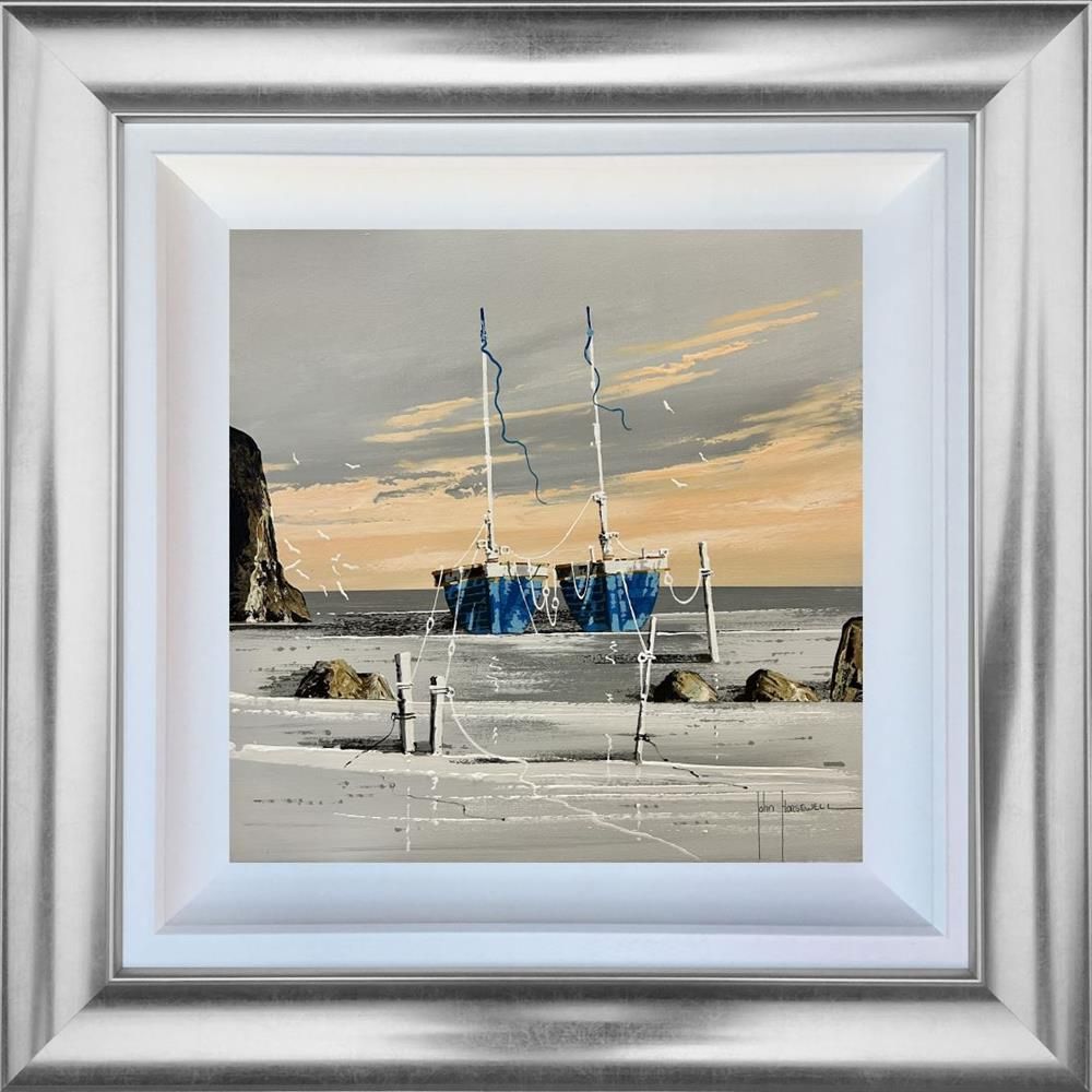 John Horsewell - 'Coastal Whispers' - Framed Original Artwork