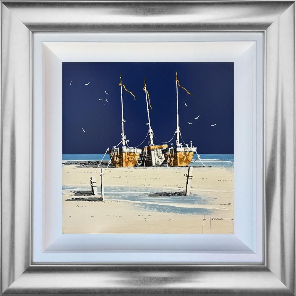 John Horsewell - 'Journey Across The Azure' - Framed Original Artwork