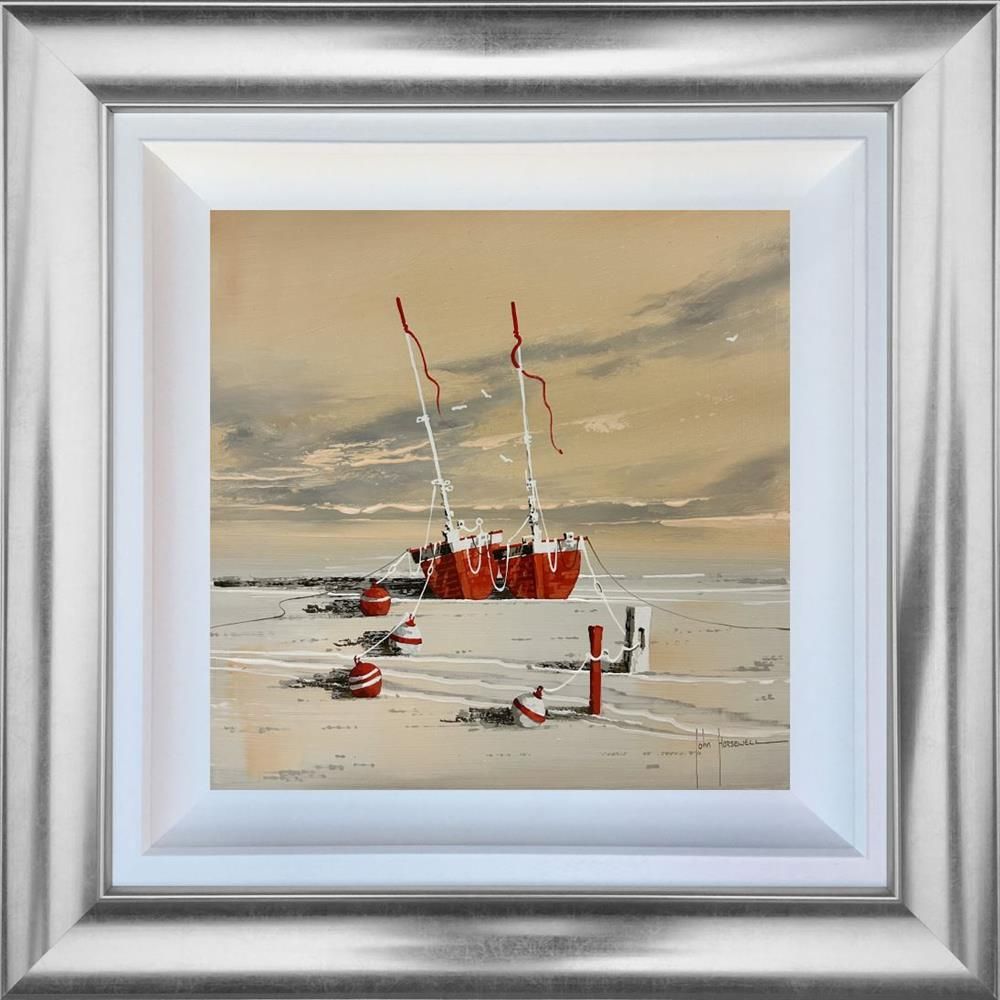 John Horsewell - 'The Crimson Cruiser' - Framed Original Artwork