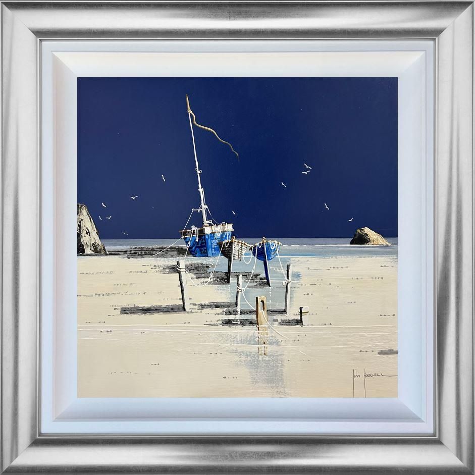 John Horsewell - 'Island Waters' - Framed Original Artwork