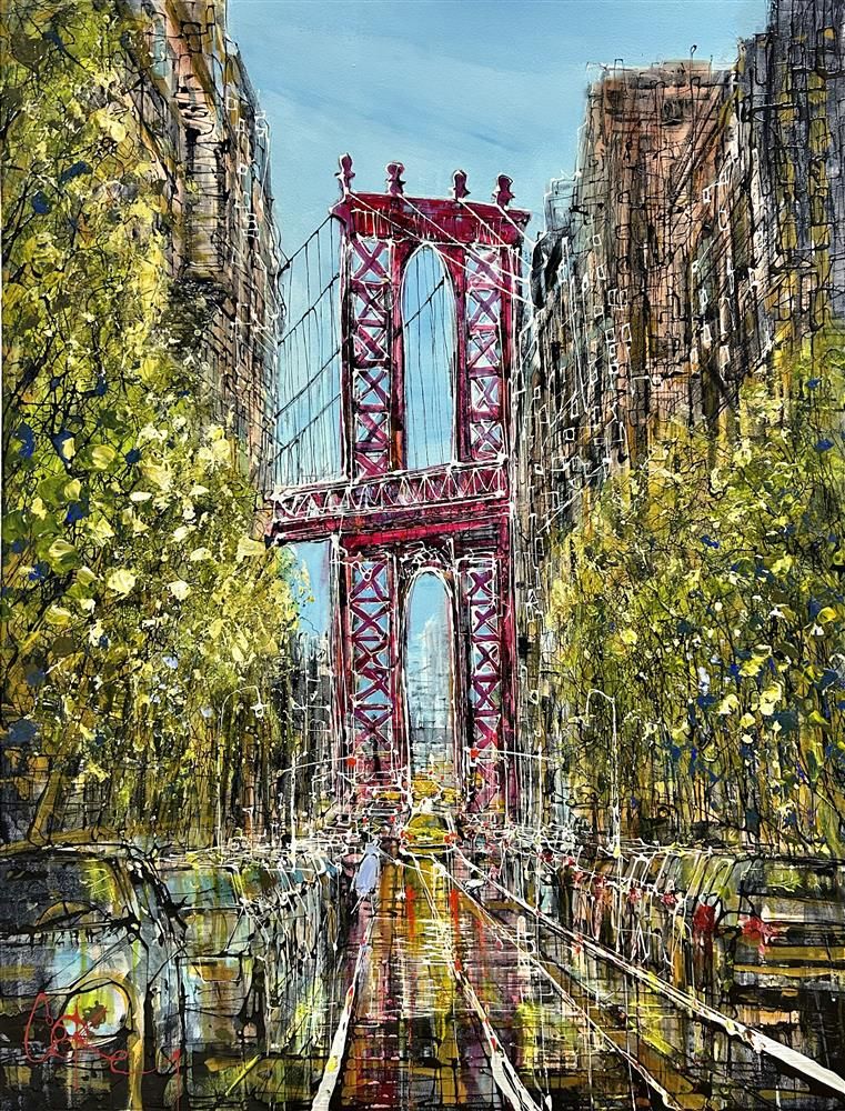 Nigel Cooke - 'Manhattan Streets' - Original Artwork