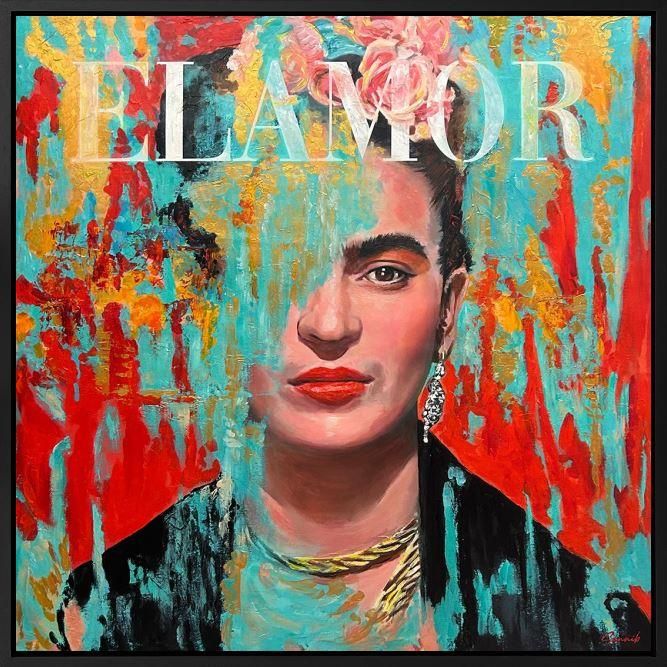 Sannib - 'Elamor' - Framed Original Art