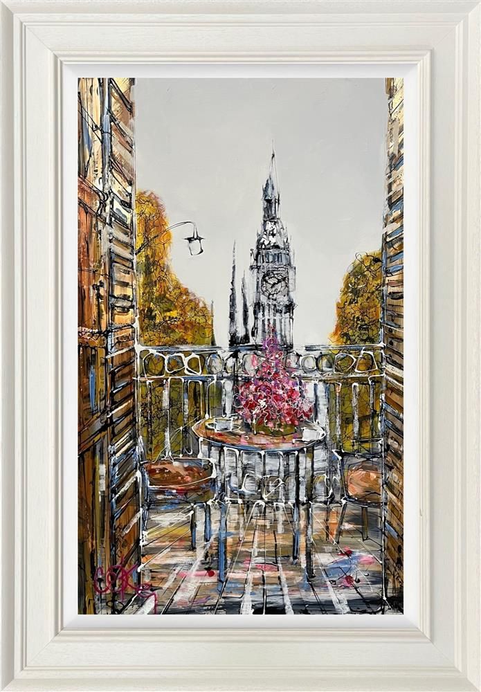 Nigel Cooke - 'The Perfect View London'  - Framed Original Artwork