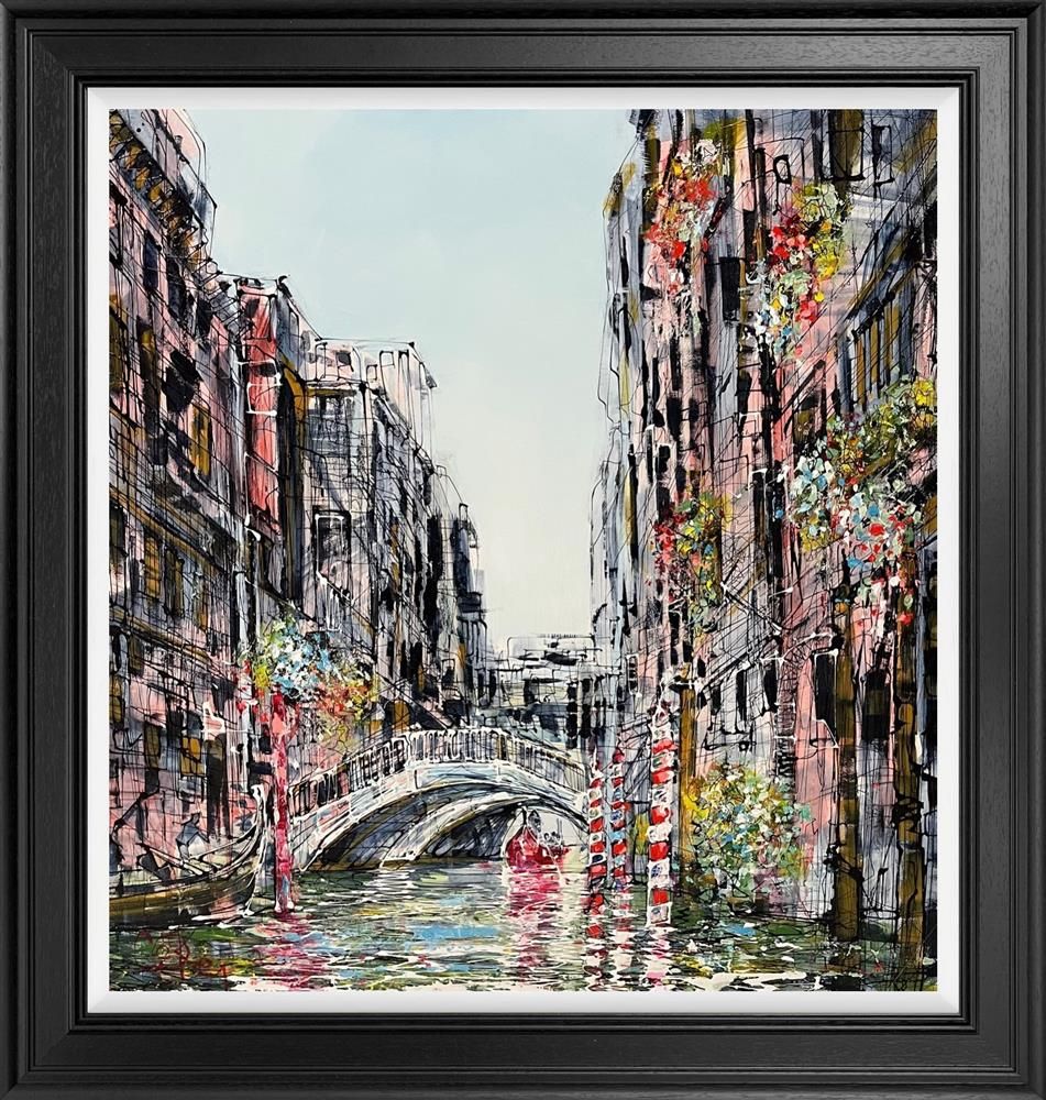 Nigel Cooke - 'Venice Charm'  - Framed Original Artwork