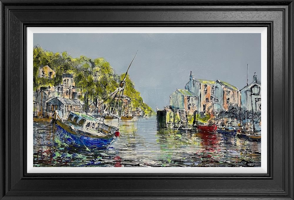 Nigel Cooke - 'Polperro Views'  - Framed Original Artwork