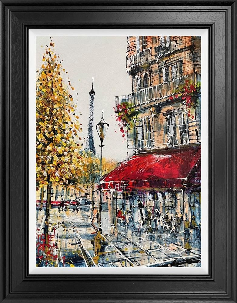 Nigel Cooke - 'Paris At Noon'  - Framed Original Artwork