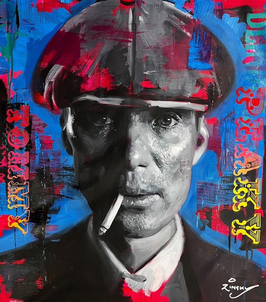 Zinsky - 'Peaky Blinders' - Framed Original Artwork