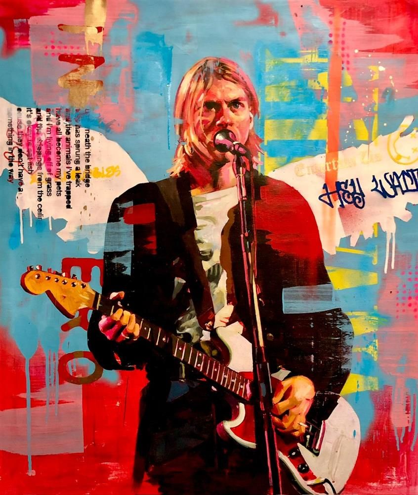 Zinsky - 'Kurt' - Framed Original Artwork