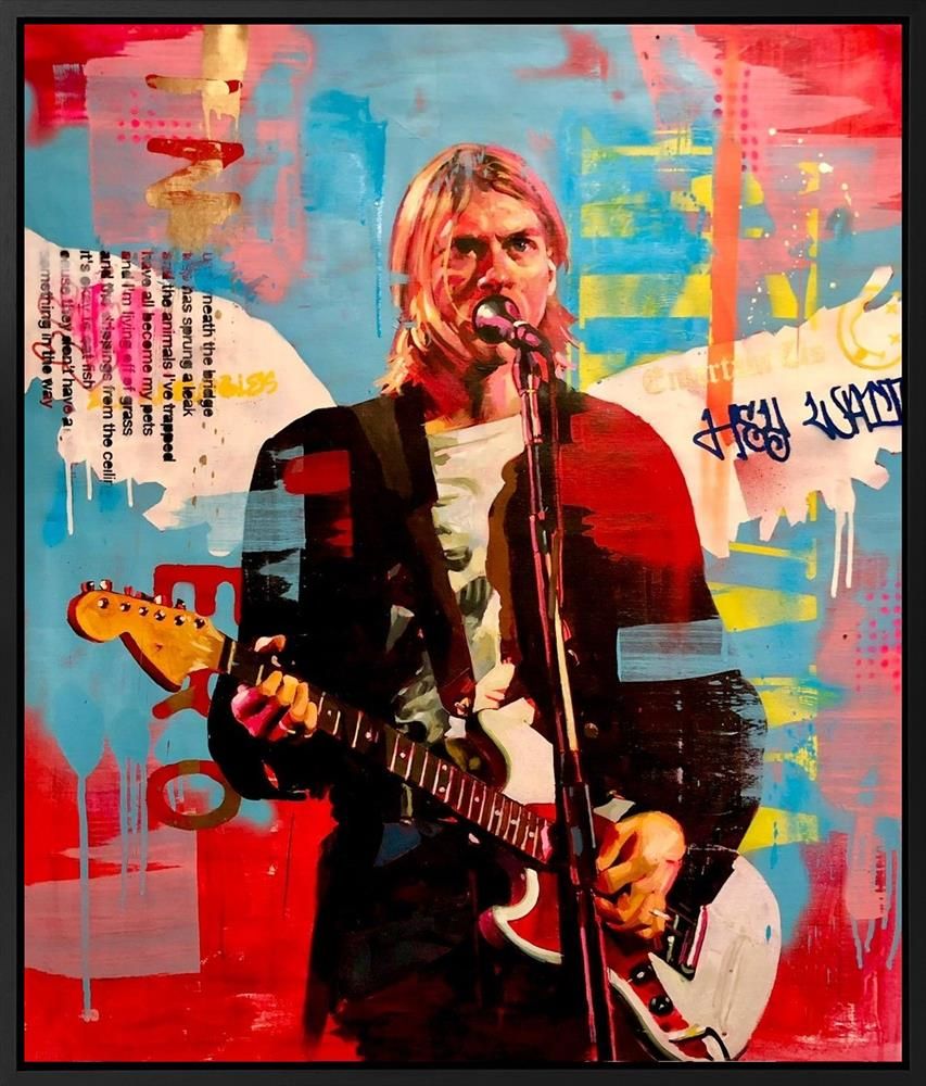 Zinsky - 'Kurt' - Framed Original Artwork