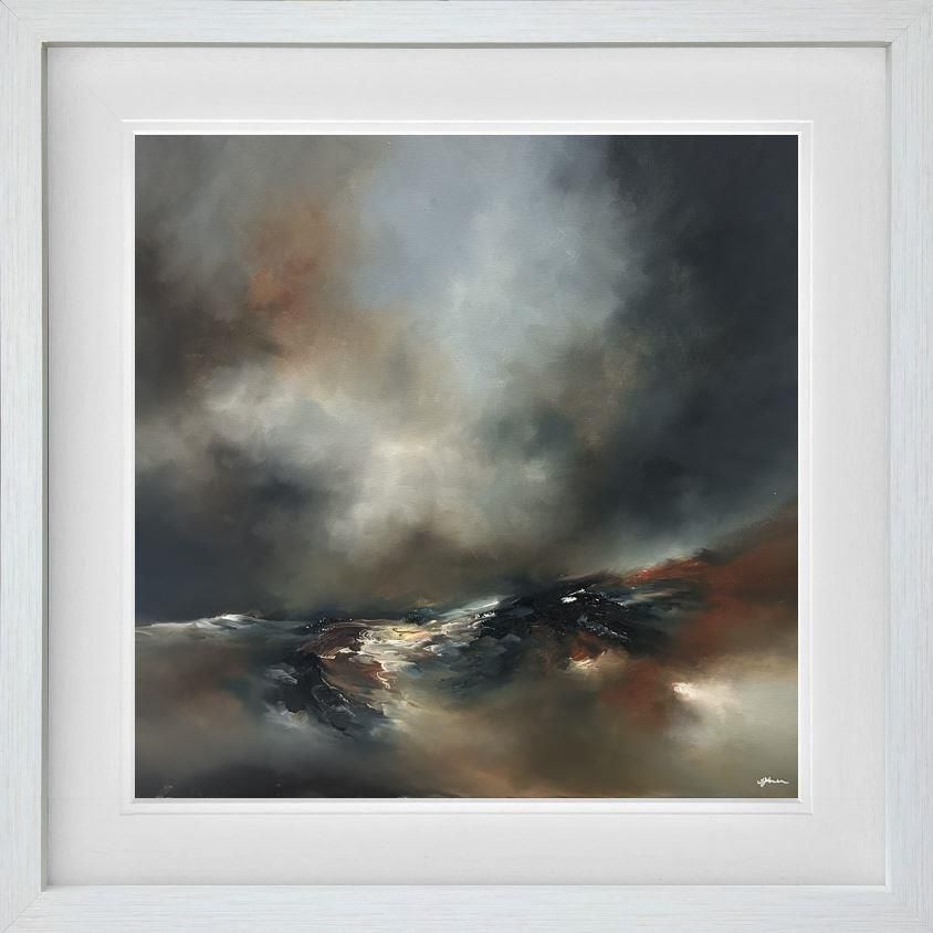 Alison Johnson - 'Embrace The Darkness' - Framed Original Artwork