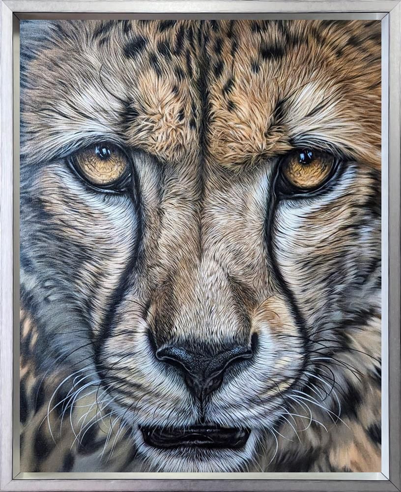 Owain George - 'Predatory Intent' - Framed Original Art