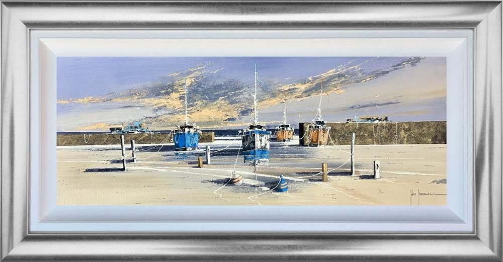 John Horsewell - 'Tranquil Tides' - Framed Original Artwork