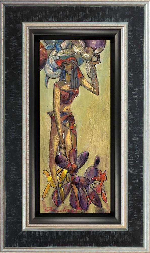 Andrei Protsouk - 'Walking Jeffery' - Framed Original Art