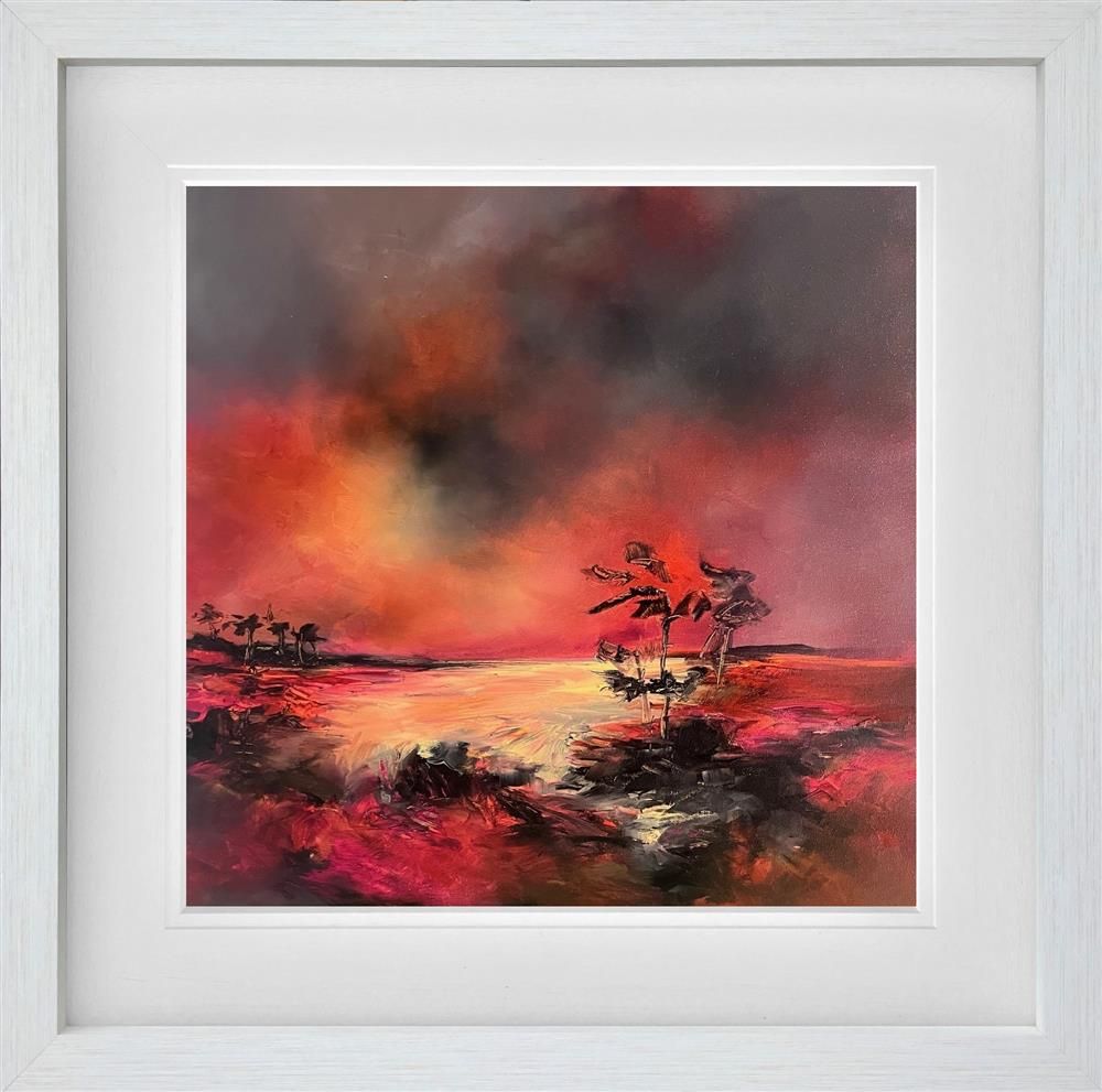 Alison Johnson - 'Sunlit Shores' - Framed Original Artwork