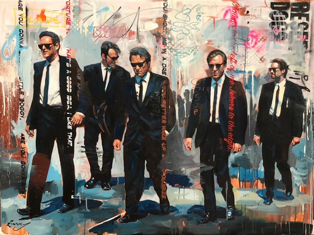 Zinsky - 'Reservoir Dogs' - Framed Original Artwork