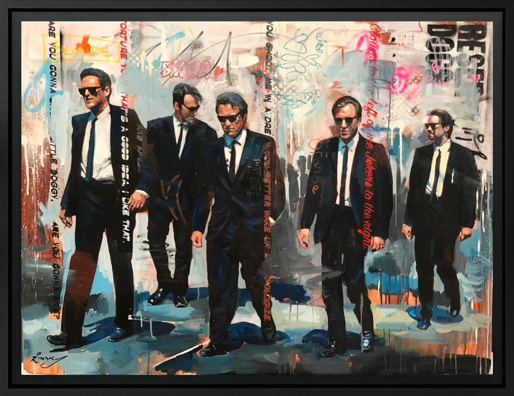 Zinsky - 'Reservoir Dogs' - Framed Original Artwork