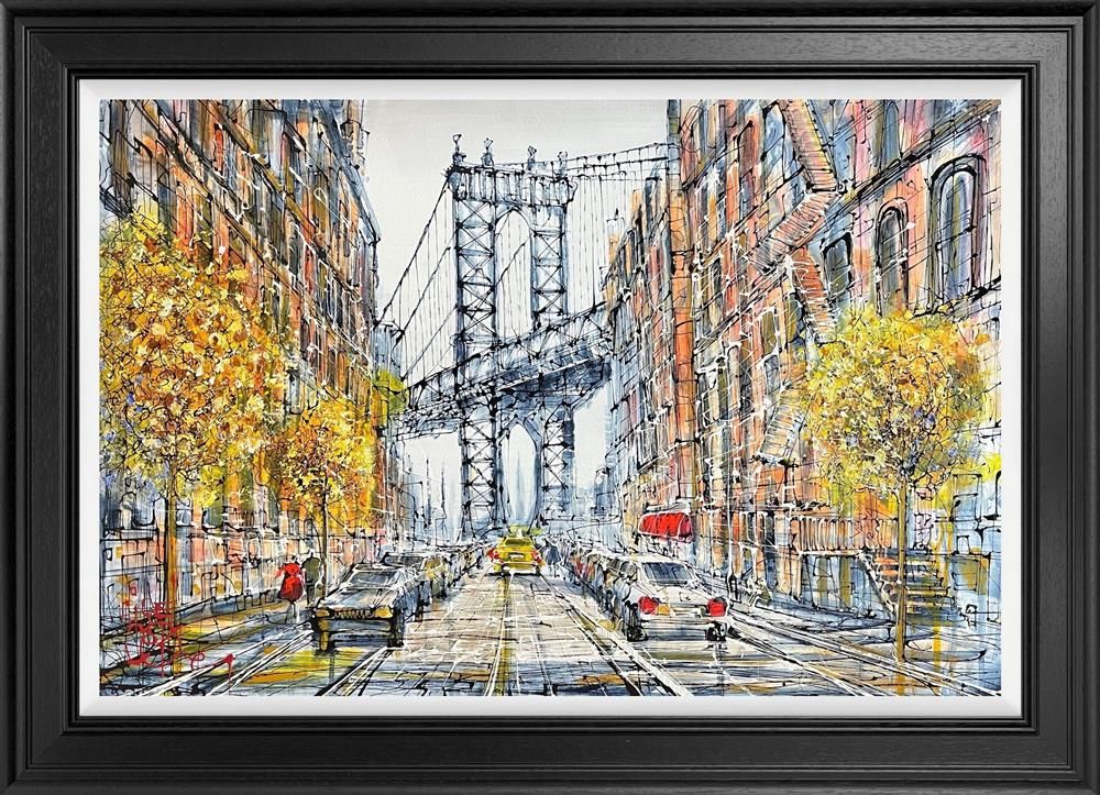 Nigel Cooke - 'Manhattan Morning' - Framed Limited Edition Canvas