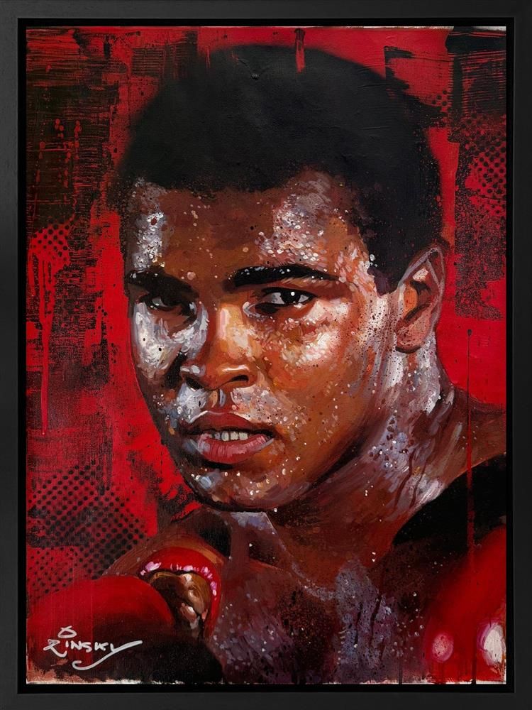 Zinsky - 'Ali' - Framed Original Artwork