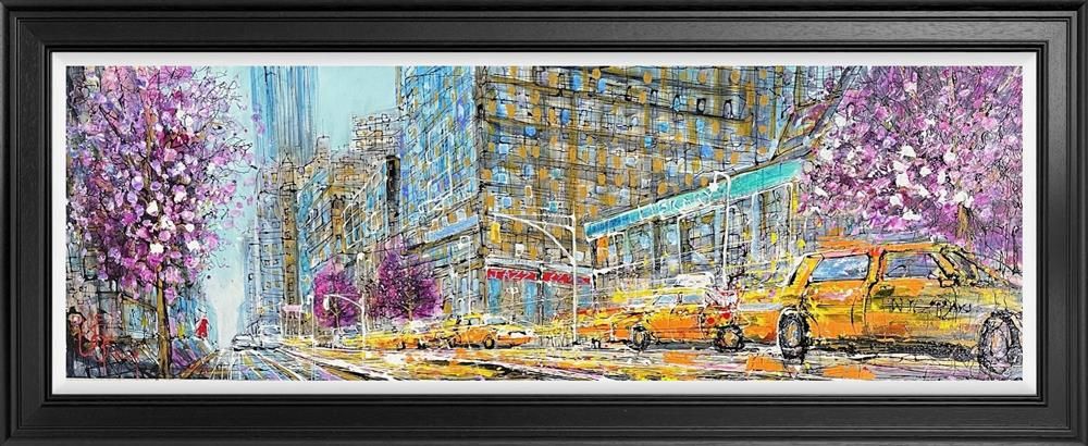 Nigel Cooke - 'Rush Hour Bloom' - Framed Original Artwork