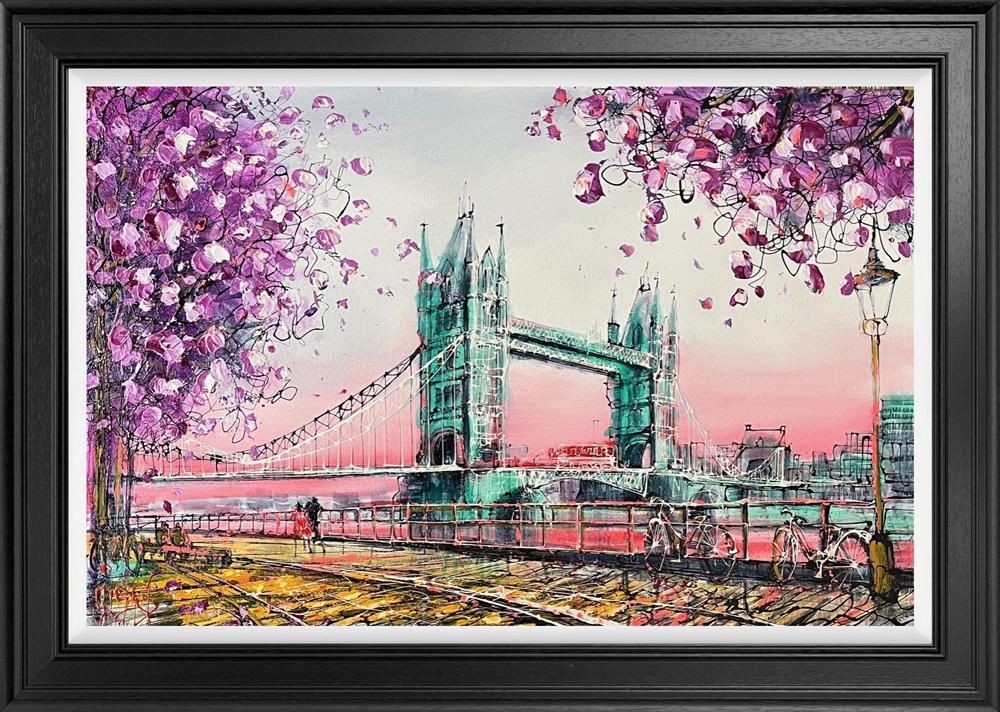 Nigel Cooke - 'Tower Hues' - Framed Original Artwork