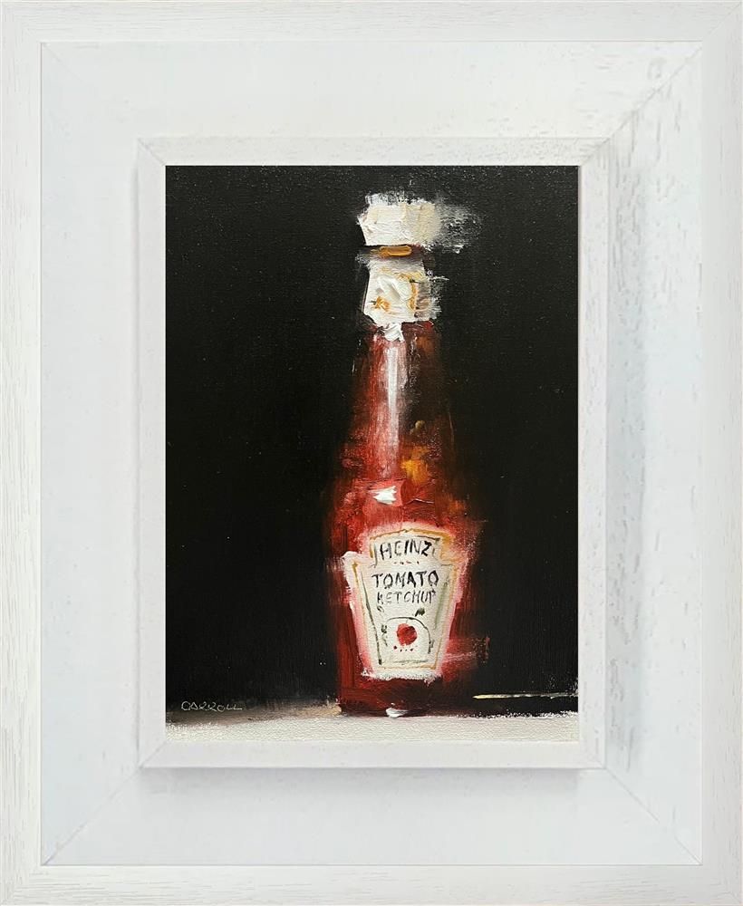 Neil Carroll - 'Bottle Of Sauce' - Framed Original Artwork