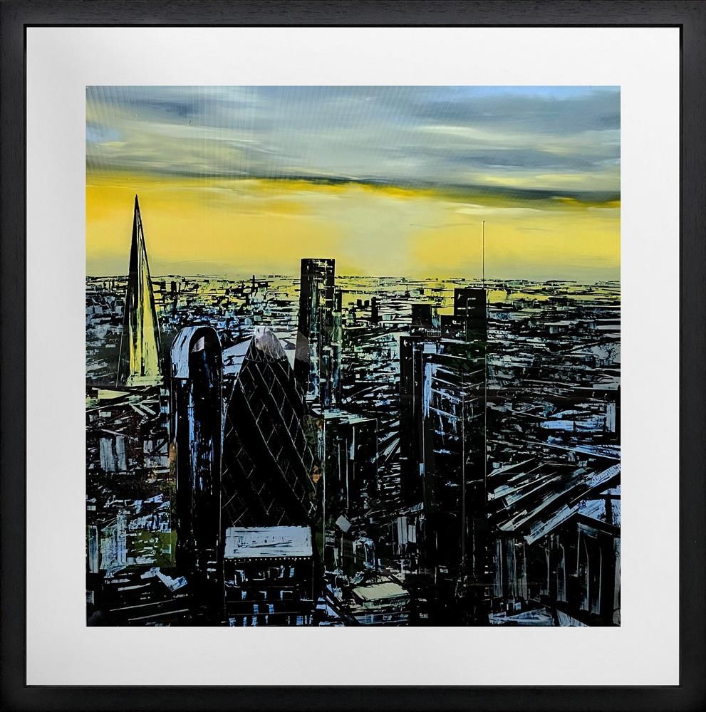 Richard King - 'Business' - Framed Original Art