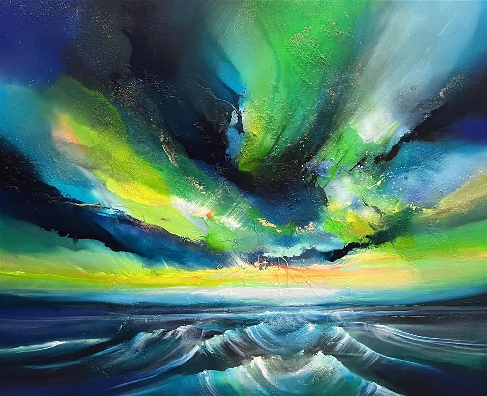 Craig Foord - 'Aura Waves' - Framed Original Artwork