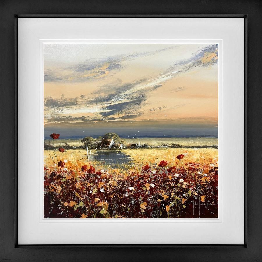 John Horsewell - 'Fields Of Gold' - Framed Original Artwork