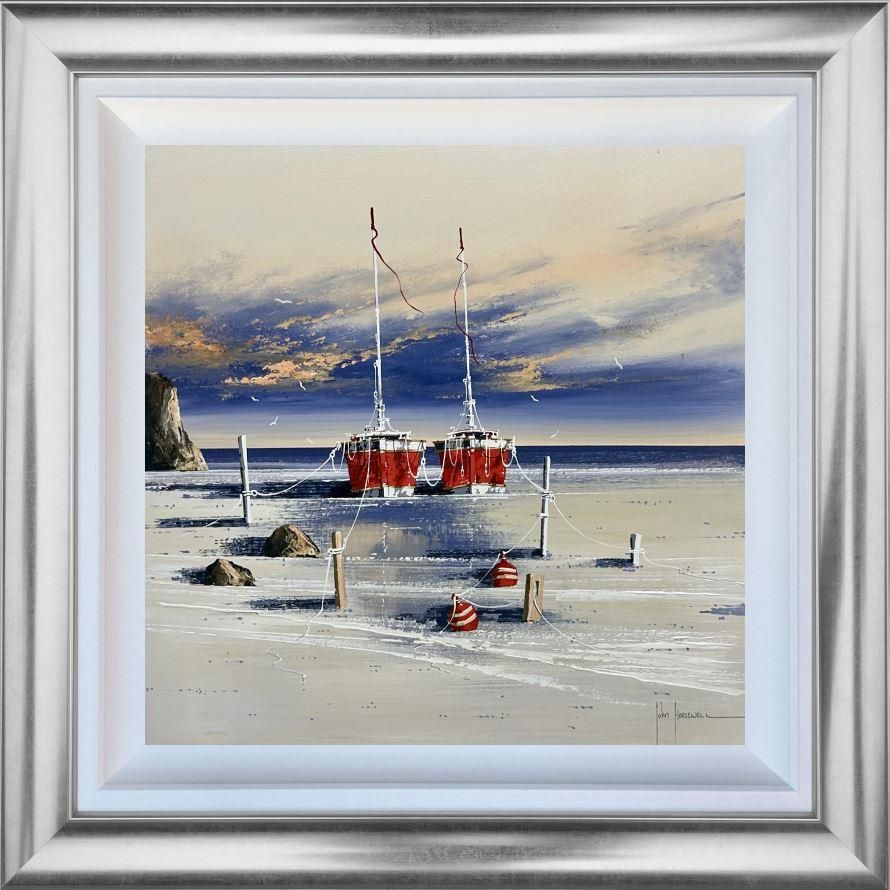 John Horsewell - 'Whispers in the Wind' - Framed Original Artwork