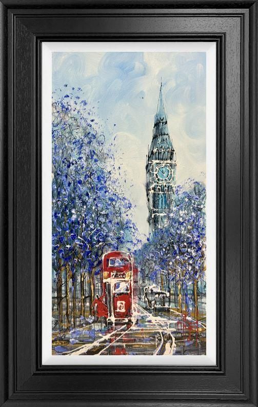 Nigel Cooke - 'The Next Stop' - Framed Original Artwork