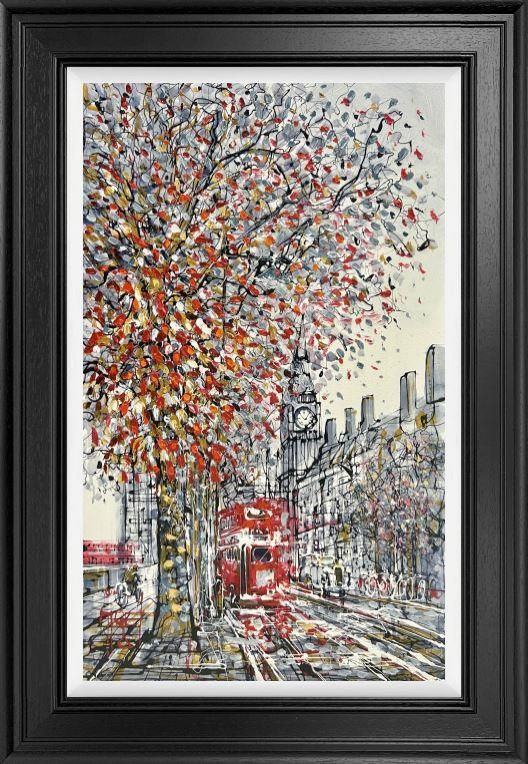 Nigel Cooke - 'Autumn's Arrival' - Framed Original Artwork