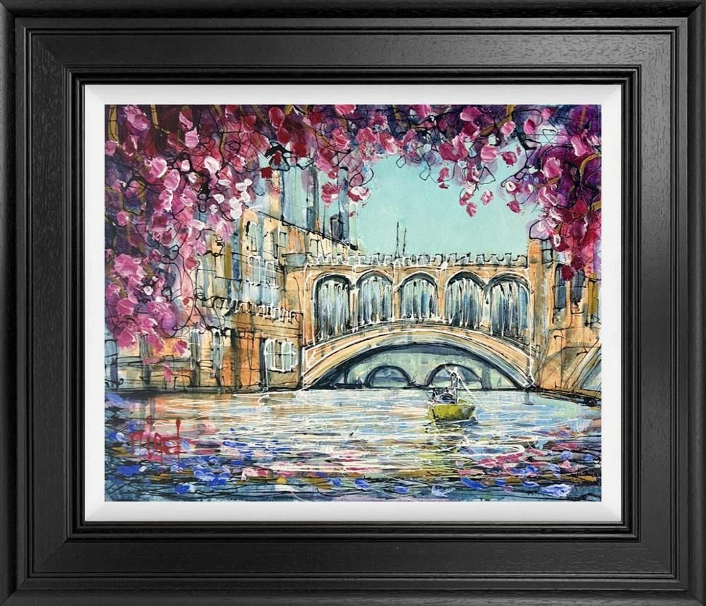 Nigel Cooke - 'Cambridge Reflection' - Framed Original Artwork