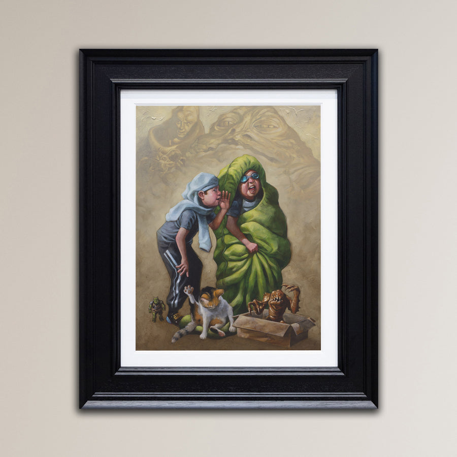 Craig Davison  - 'Jabba Jibber Jabber'- Framed Limited Edition