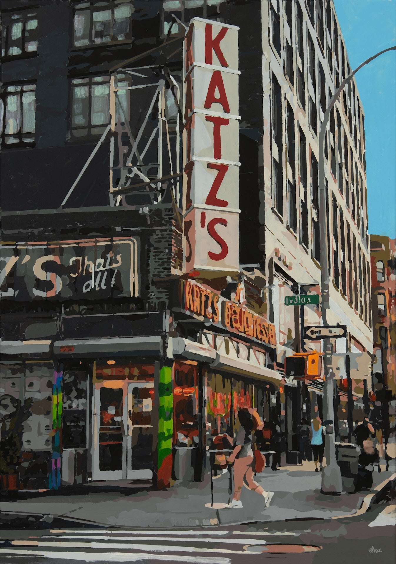 Marco Barberio - 'Katz's Delicatessen' - Original Art