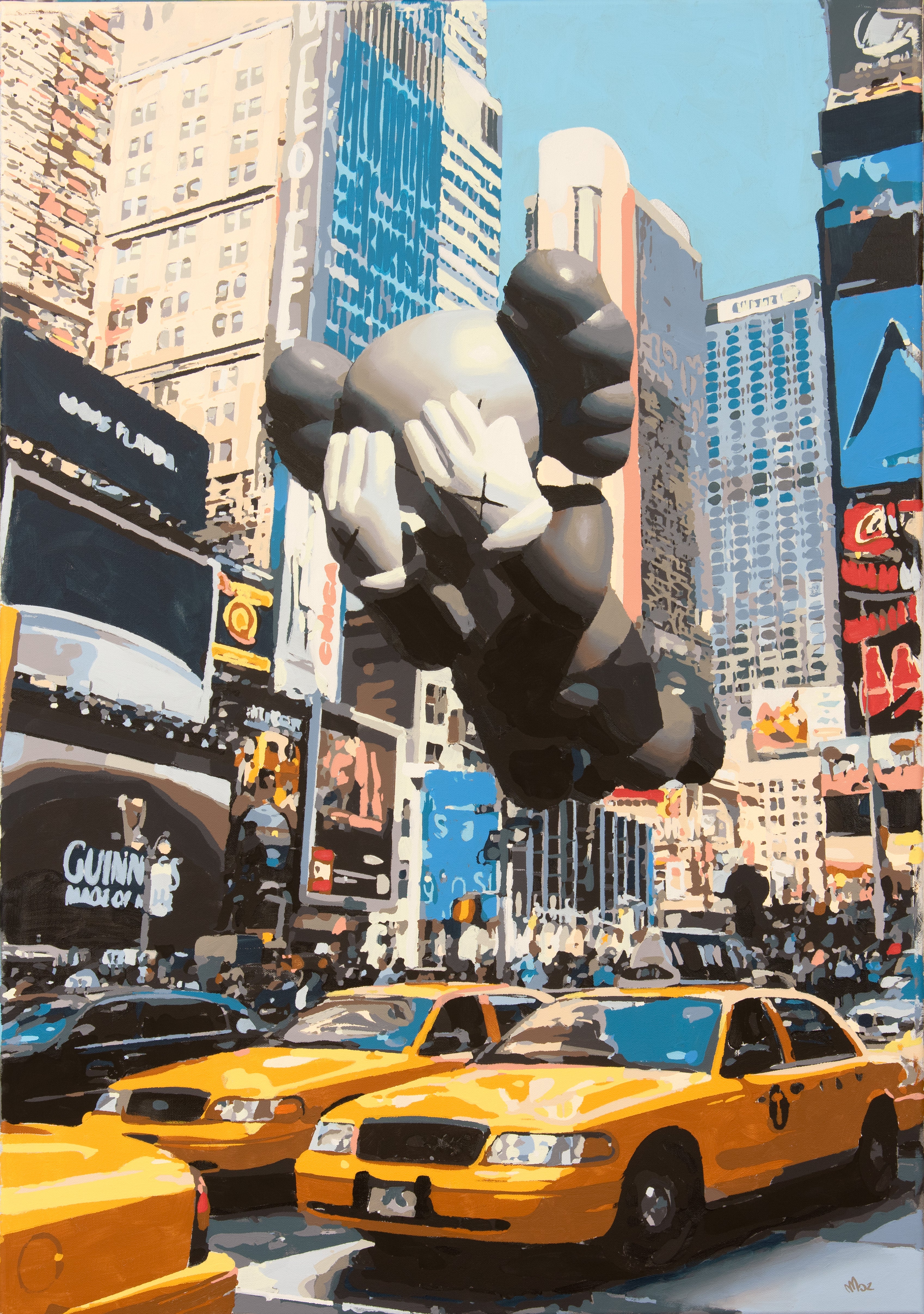 Marco Barberio - 'Kaws Does New York' - Original Art