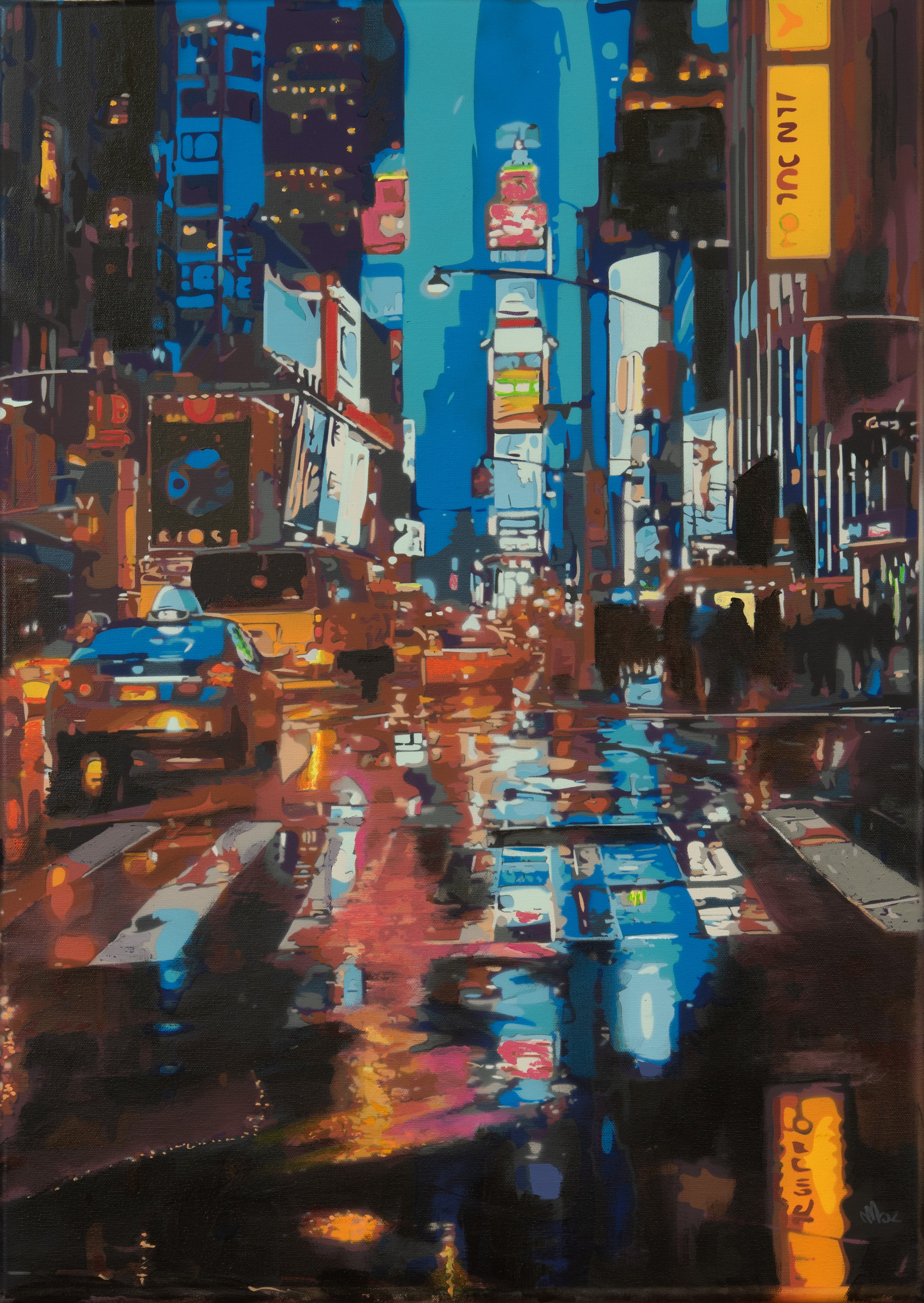 Marco Barberio - 'New York City Rain #Xi' - Original Art