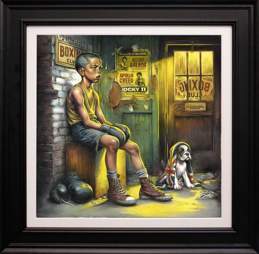 Craig Everett  - 'Underdog'- Framed Limited Edition