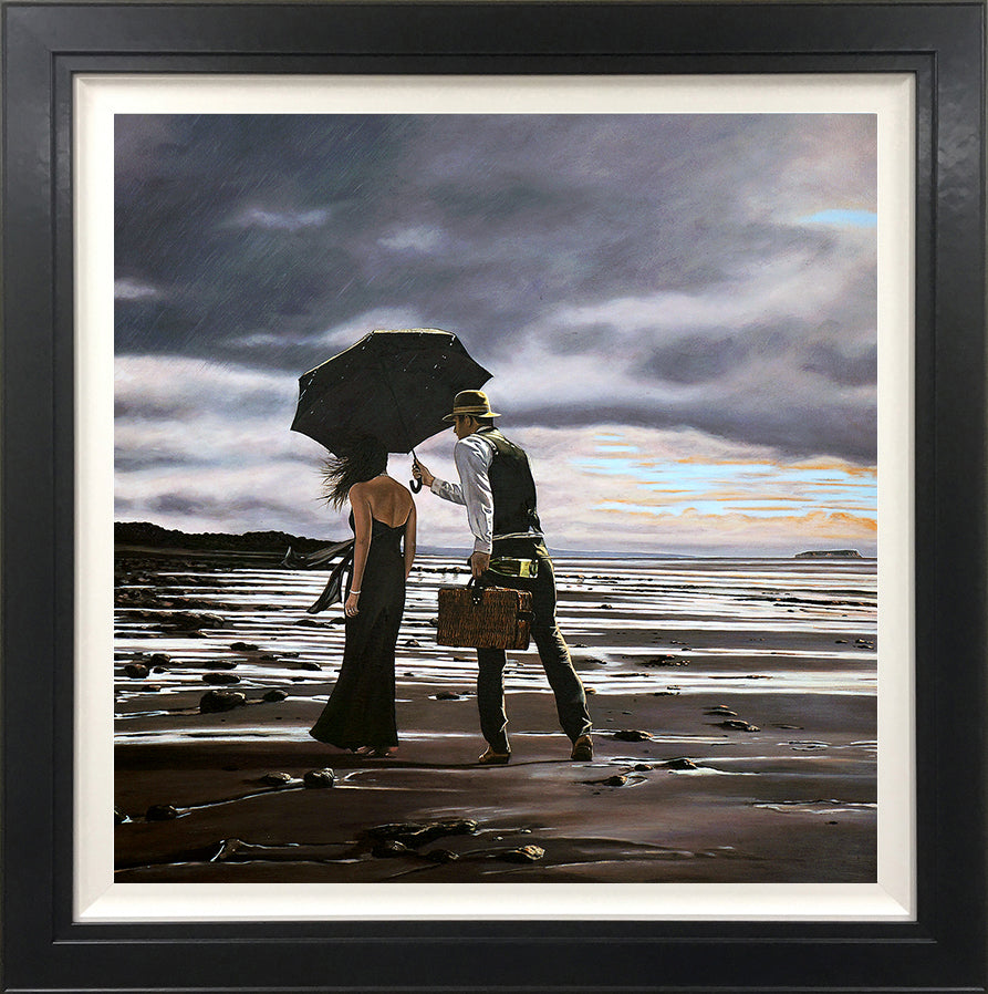 Richard Blunt - 'Rained Off' - Framed Limited Edition Art