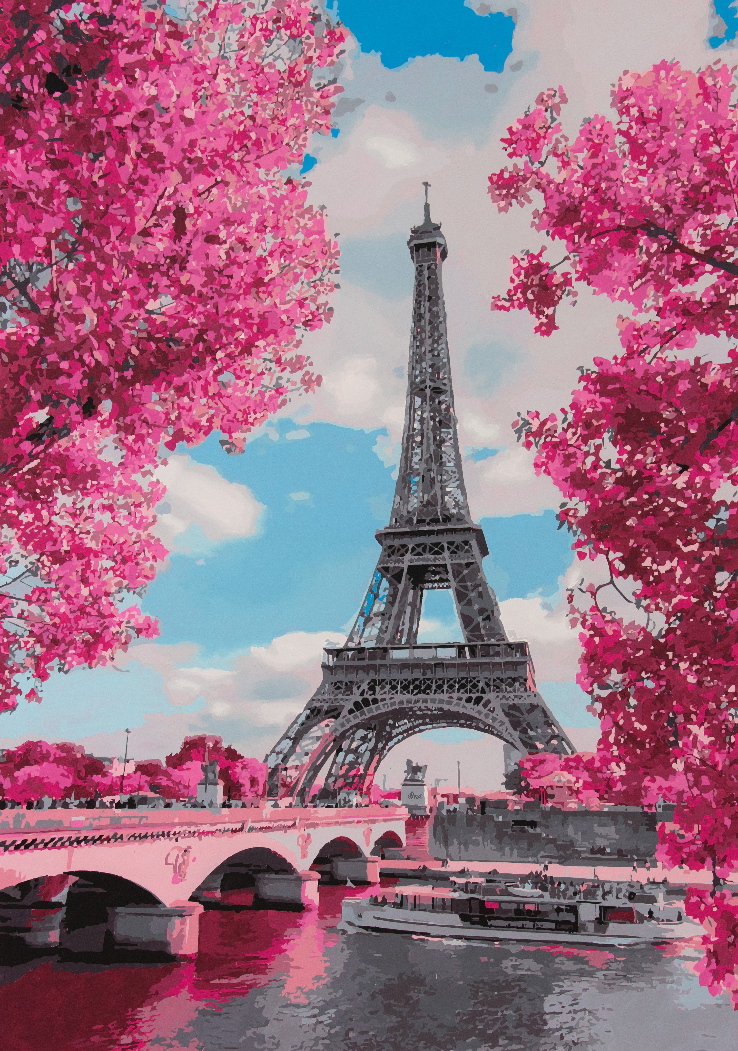 Marco Barberio - 'Blossoming Paris' - Original Art