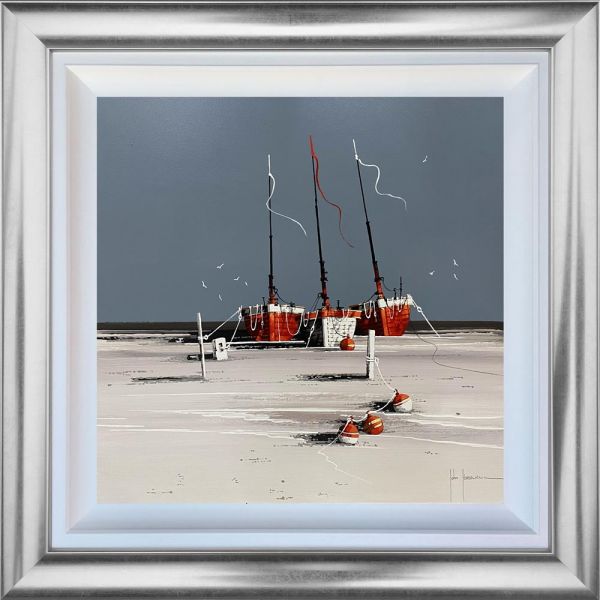 John Horsewell - 'My Lovers Boat' - Framed Original Artwork