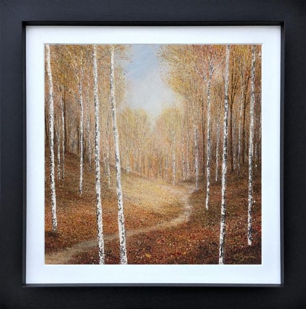 Chris Bourne - 'Where Will The Path Take Me' - Framed Original Art